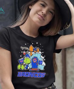 Official boise State Broncos Grinch Nuts Welcome Christmas T Shirt