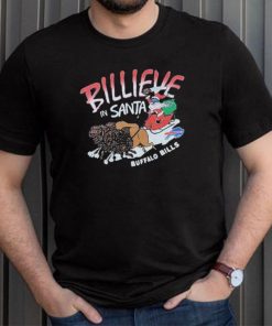 Official buffalo Bills Christmas Billieve In Santa T Shirt