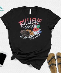 Official buffalo Bills Christmas Billieve In Santa T Shirt