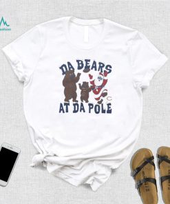 Official chicago Bears Christmas Da Bears At Da Pole T Shirt