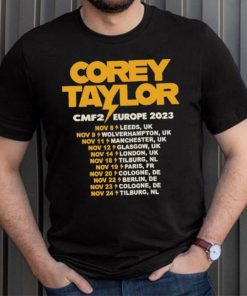 Official corey Taylor CMF2 Europe 2023 Tour T Shirts