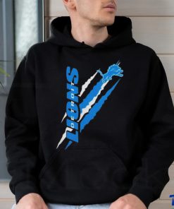 Official detroit Lions Starter Color Scratch Logo T shirts