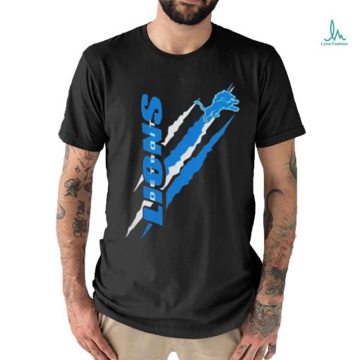 Official detroit Lions Starter Color Scratch Logo T shirts