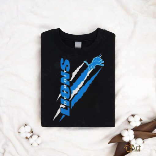 Official detroit Lions Starter Color Scratch Logo T shirts