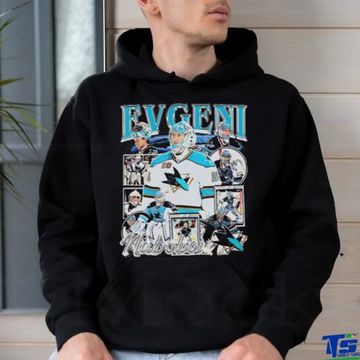 Official evgeni nabokov san jose sharks shirt