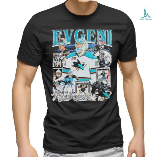 Official evgeni nabokov san jose sharks shirt