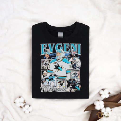 Official evgeni nabokov san jose sharks shirt