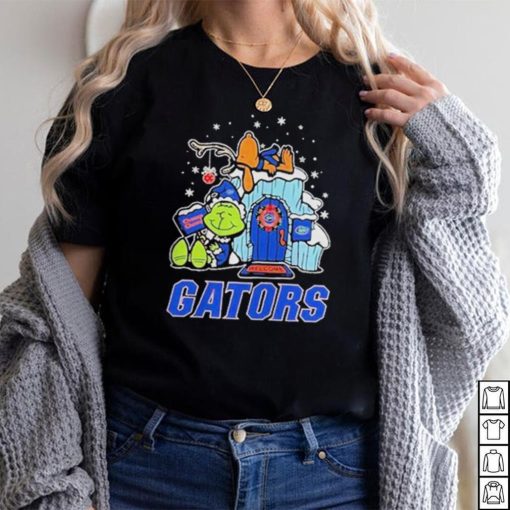 Official florida Gators Grinch Nuts Welcome Christmas T Shirt