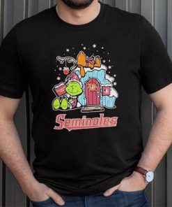 Official florida Seminoles Grinch Nuts Welcome Christmas T Shirt