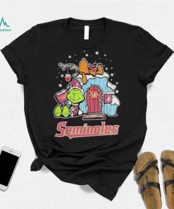 Official florida Seminoles Grinch Nuts Welcome Christmas T Shirt
