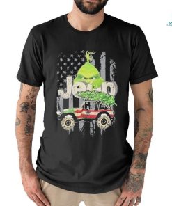 Official grinch Car Jeeps American Christmas Shirt