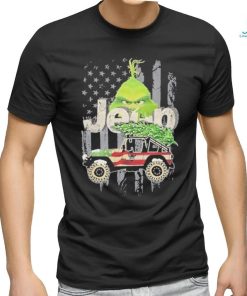 Official grinch Car Jeeps American Christmas Shirt