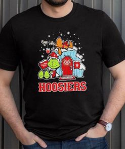 Official indiana Hoosiers Grinch Nuts Welcome Christmas T Shirt