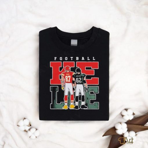 Official jason Kelce And Travis Kelce American Football T shirt