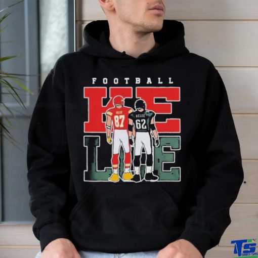 Official jason Kelce And Travis Kelce American Football T shirt
