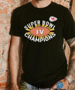 Official kansas City Chiefs Super Bowl Iv Champions T Shirt