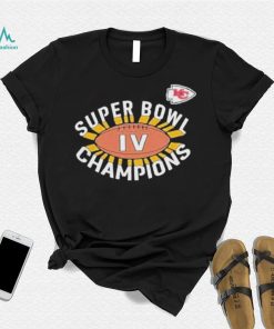 Official kansas City Chiefs Super Bowl Iv Champions T Shirt