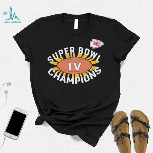 Official kansas City Chiefs Super Bowl Iv Champions T Shirt