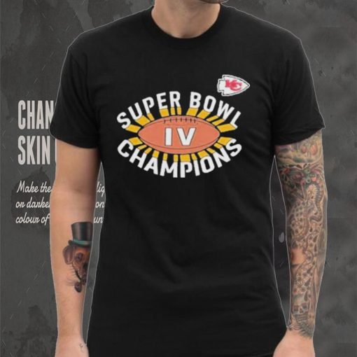 Official kansas City Chiefs Super Bowl Iv Champions T Shirt