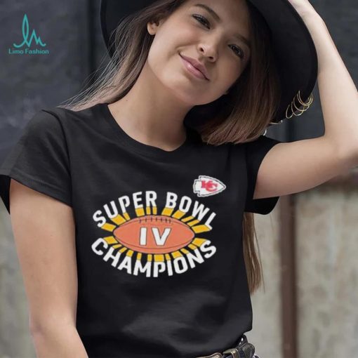 Official kansas City Chiefs Super Bowl Iv Champions T Shirt