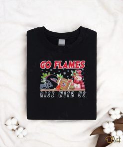 Official liberty Flames Go Flames Rise With Us Be Early Be Loud Wear Red Christmas Holiday Shirt