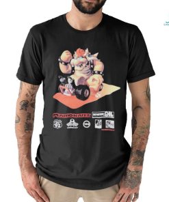 Official mariokart Bowser Oil Shirt