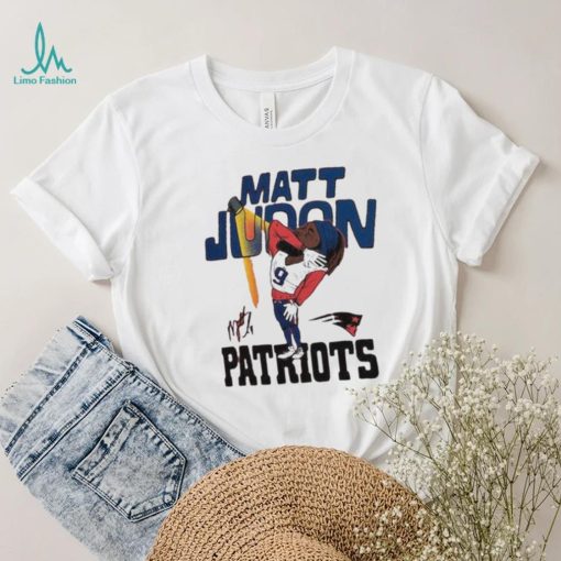 Official matthew Judon New England Patriots Homage Caricature Player Blend Tri T Shirt