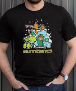 Official miami Hurricanes Grinch Nuts Welcome Christmas T Shirt