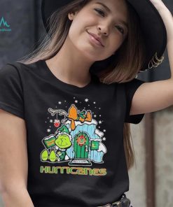 Official miami Hurricanes Grinch Nuts Welcome Christmas T Shirt