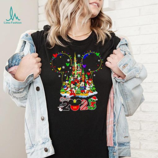Official mickey And friends Disney Land Merry Christmas 2023 Shirt