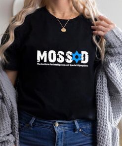 Official mossad the institute for intelligence and special olympian shirt