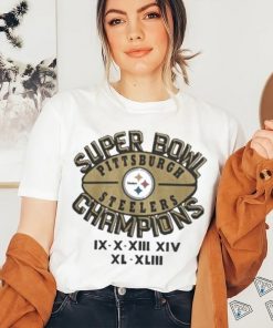 Official nfl Steelers 6 Time Super Bowl Champions 1970 Shirt