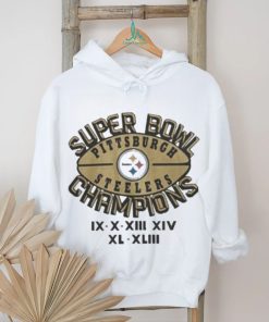 Official nfl Steelers 6 Time Super Bowl Champions 1970 Shirt