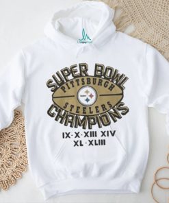 Official nfl Steelers 6 Time Super Bowl Champions 1970 Shirt