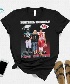 Official official Football Is Family Kelce Brothers Jason Kelce Sexy Batman And Travis Kelce Big Yeti Signatures shirt