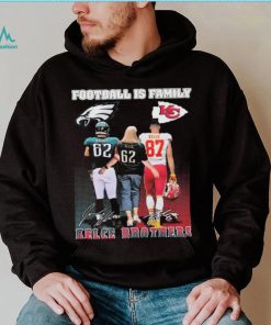 Official official Football Is Family Kelce Brothers Jason Kelce Sexy Batman And Travis Kelce Big Yeti Signatures shirt