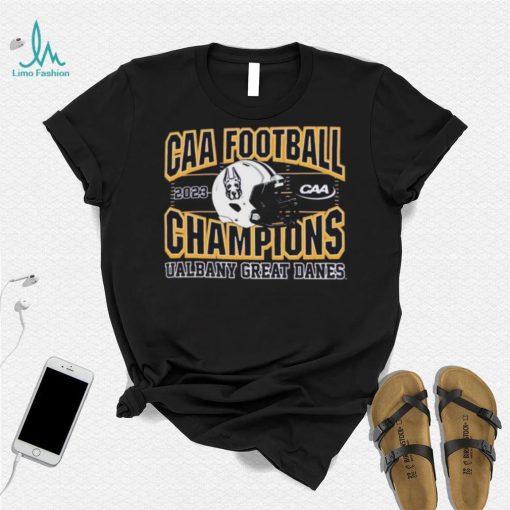 Official official Ualbany Great Danes 2023 CAA Football Champions Shirt