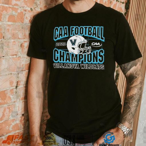 Official official Villanova Wildcats 2023 CAA Football Champions Shirt