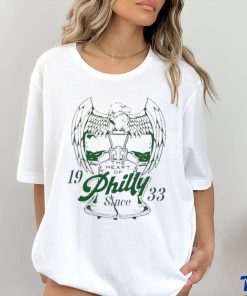 Official philadelphia Eagles The Heart Of Philly Since Grey 1933 shirt