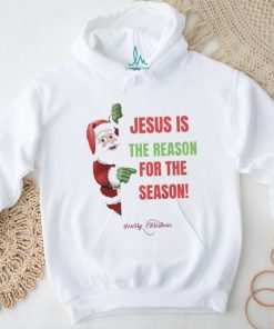 Official santa Claus Jesus Is The Reason For The Season Merry Christmas Shirt