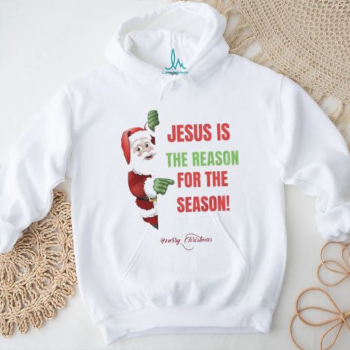 Official santa Claus Jesus Is The Reason For The Season Merry Christmas Shirt