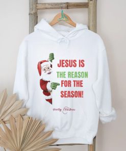 Official santa Claus Jesus Is The Reason For The Season Merry Christmas Shirt