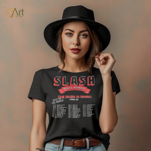 Official slash the river is rising tour 2024 rest of the world shirt