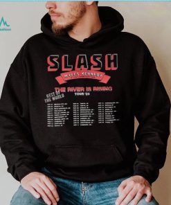 Official slash the river is rising tour 2024 rest of the world shirt