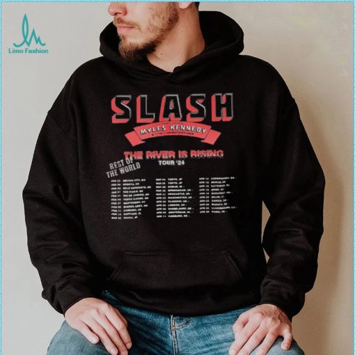 Official slash the river is rising tour 2024 rest of the world shirt