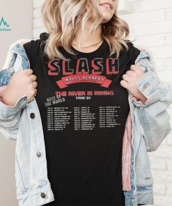 Official slash the river is rising tour 2024 rest of the world shirt