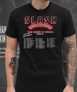 Official slash the river is rising tour 2024 rest of the world shirt