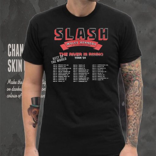 Official slash the river is rising tour 2024 rest of the world shirt
