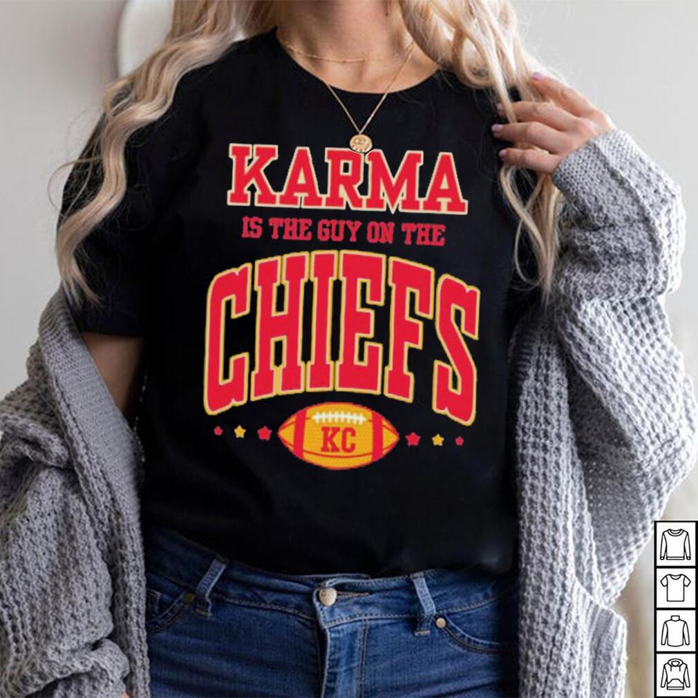 Official swiftie Karma Is The Guy On The Chiefs KC Football T Shirts Official swiftie Karma Is The Guy On The Chiefs KC Football T Shirts
