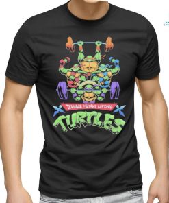 Official teenage Mutant Lifting Turtles T Shirt